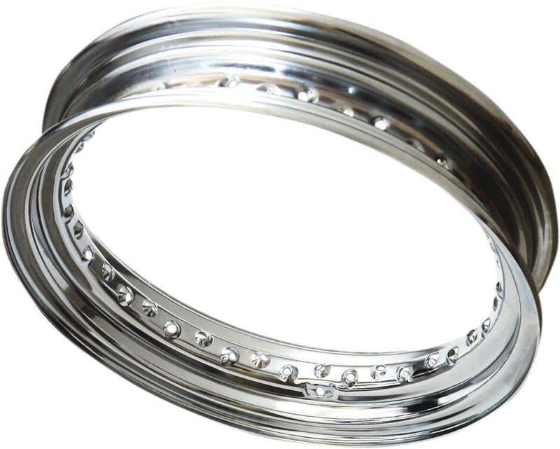 Drag Specialties 16" Chrome Steel Rim Fits Harley-Davidson Touring Models 1967-1978