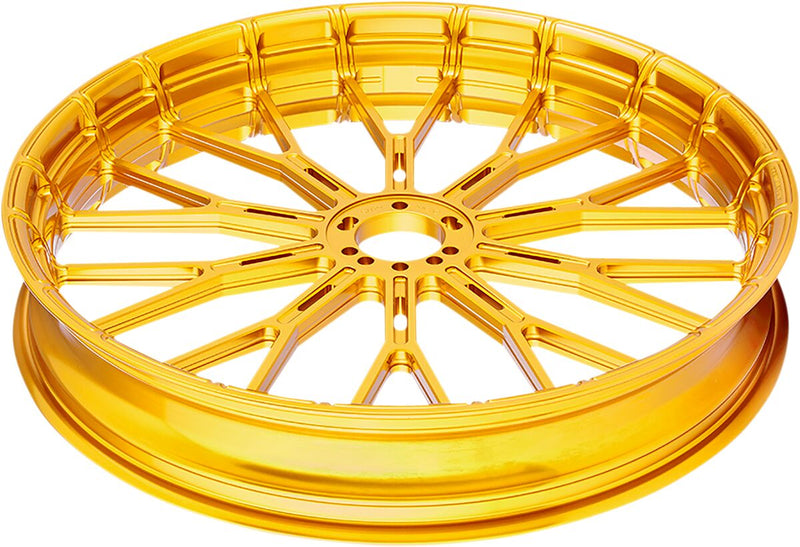 Arlen Ness Gold Front 21 x 3.50 Y-Spoke Rim for Various Harley-Davidson and Indian Motorcycles