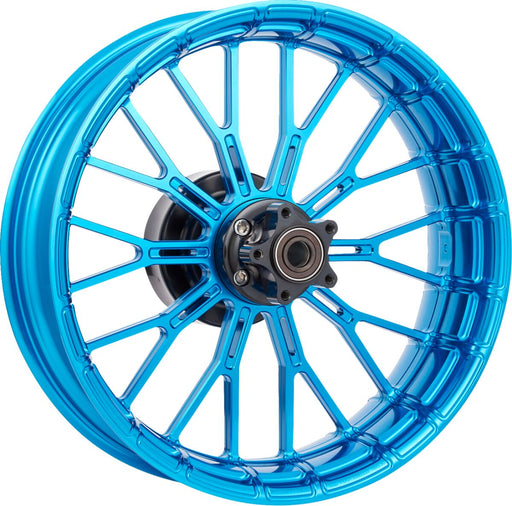 Arlen Ness Blue Rear Forged Billet Y-Spoke 18x5.5 Rim