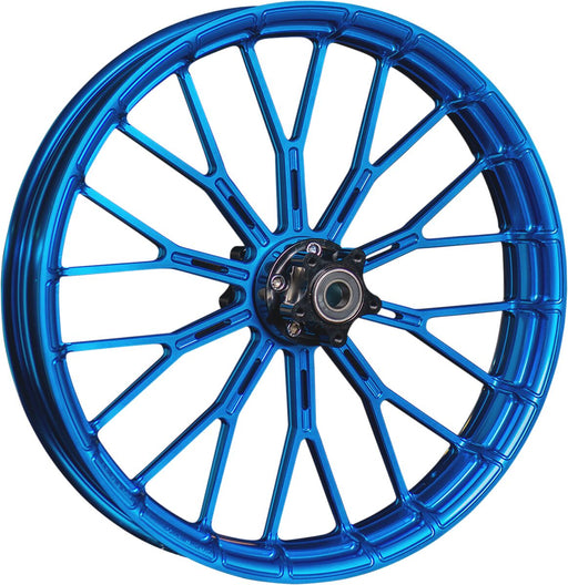 Arlen Ness Blue Front Forged Billet Y-Spoke 21 x 3.5 Rim