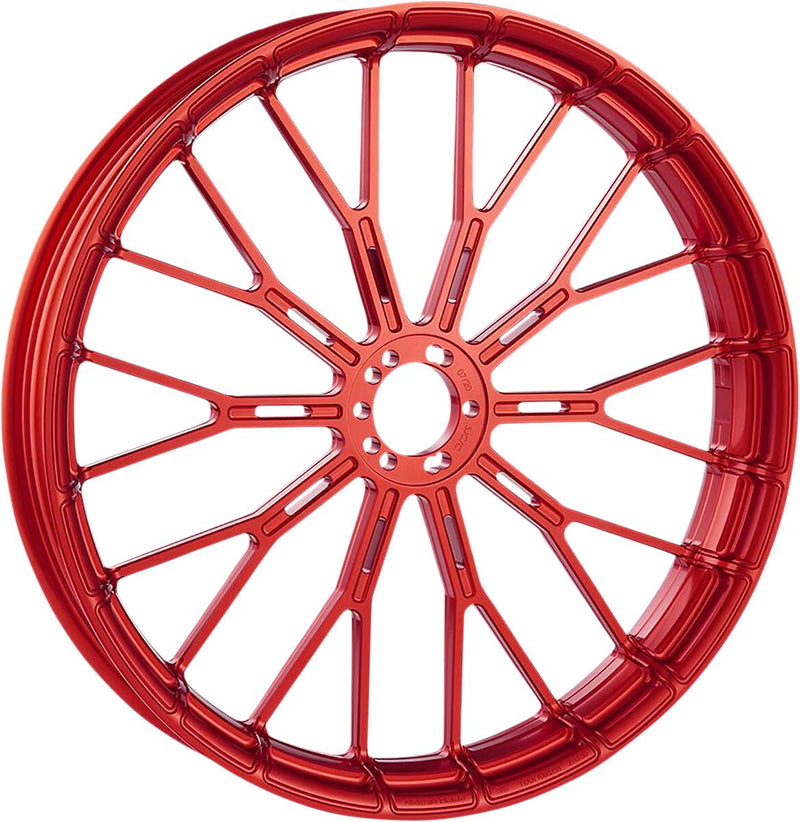 Arlen Ness Red Front Forged Billet Y-Spoke 21 x 3.5 Rim