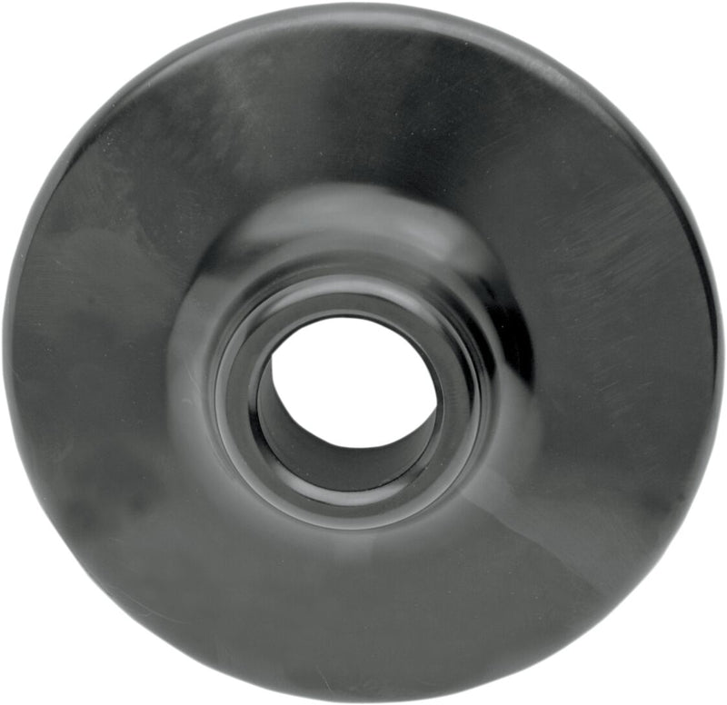 Performance Machine Front Hub Cover - Aluminum, Each - Black / Matte for Harley-Davidson Touring & Trike 2003-2016