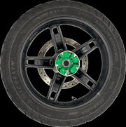 Alloy Art Green Cush Drive Dampener for Various Various Harley-Davidson Motorcycles (See Fitment List) #SC-III
