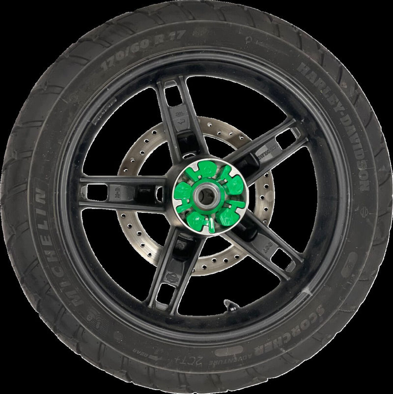 Alloy Art Green Cush Drive Dampener for Various Various Harley-Davidson Motorcycles (See Fitment List) #SC-III