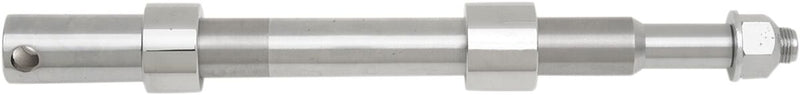 Drag Specialties Chrome Front Axle for 2008-2017 Harley-Davidson Dyna Fat Bob and 2012-2016 Harley-Davidson Dyna Switchback Motorcycles