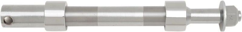 Drag Specialties Front Axle Kit - Chromoly Steel, 29,1 cm (11,457") - Chrome / Silver for Harley-Davidson Dyna 2008-2017