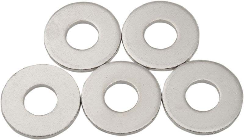 Drag Specialties Chrome Front Axle Washers for Various Various Harley-Davidson Motorcycles (See Fitment List)