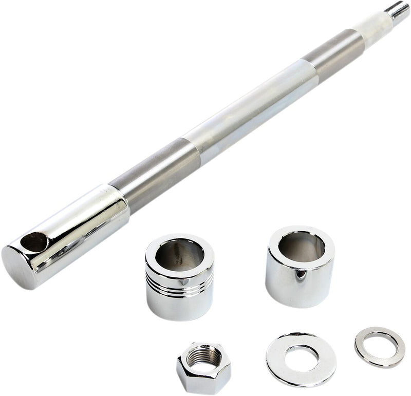 Drag Specialties Chrome Axle Kit #16-0317NU