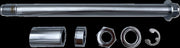 Drag Specialties Rear Axle Kit Fits Harley-Davidson Softail Models 2018-2024 #W16-0365
