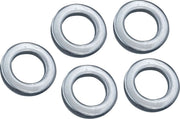 Drag Specialties Chrome Axle Washer Fits Harley-Davidson Dyna, Softail, Sportster Models 2018-2024