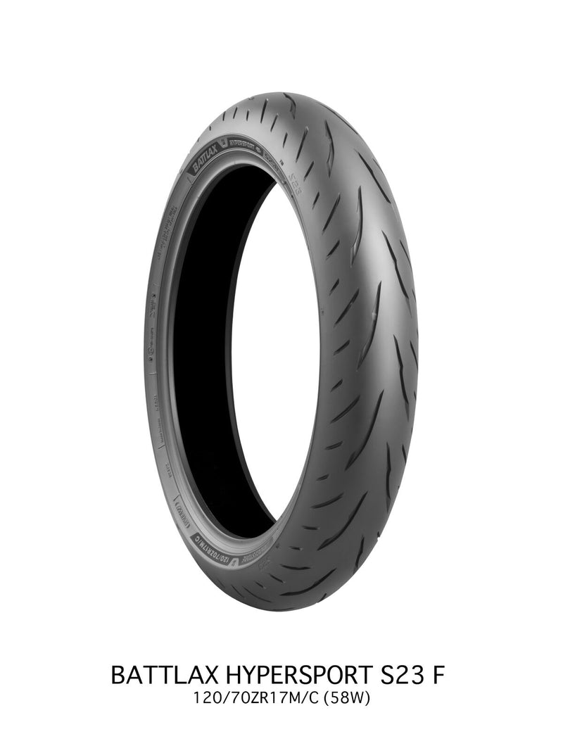 Bridgestone Battlax Hypersport S23 Tyre Front 120/70ZR17