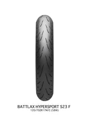 Bridgestone Battlax Hypersport S23 Tyre Front Each