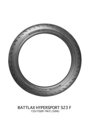 Bridgestone Battlax Hypersport S23 Tyre Front Each