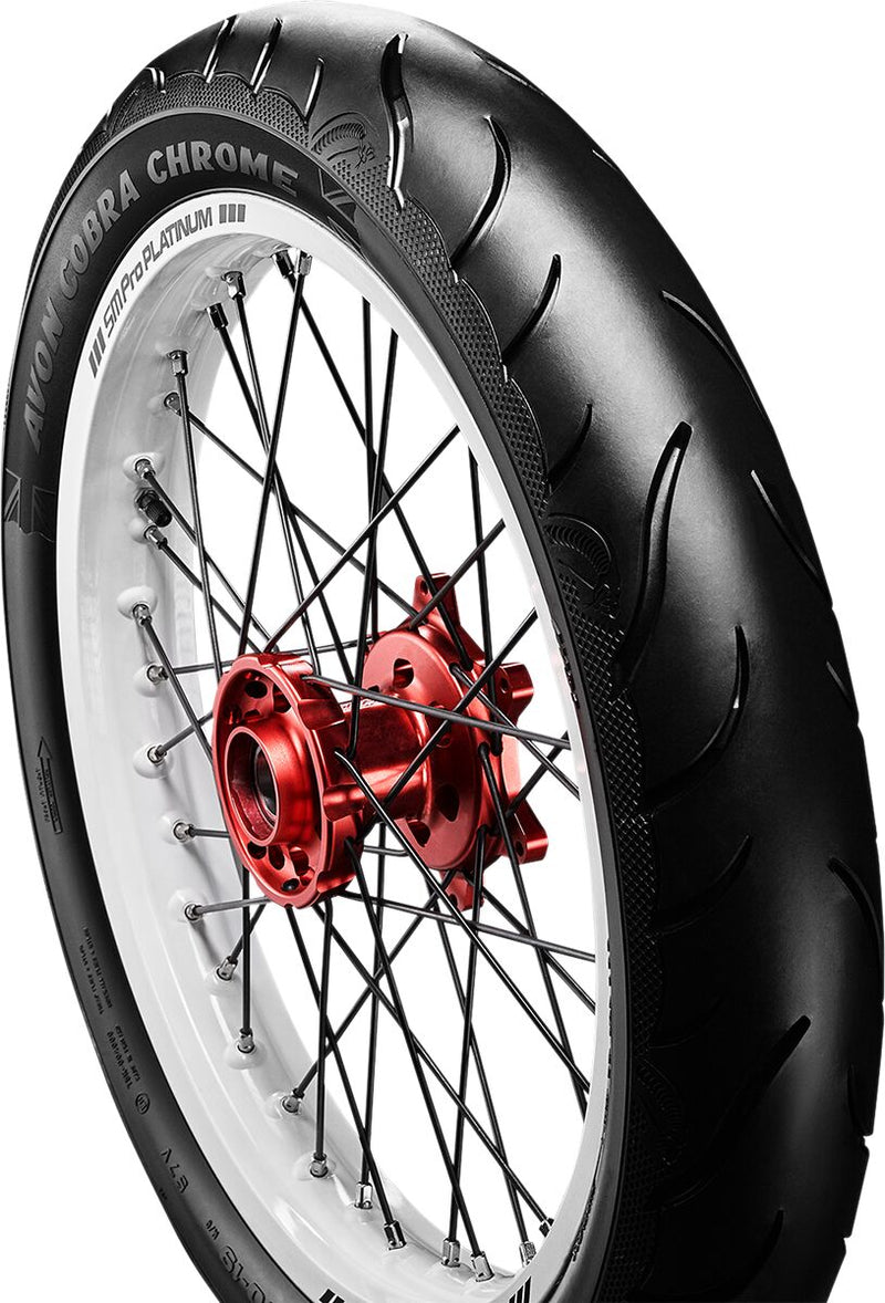 Cobra Chrome AV91 Reinforced Tyre : 130/70-18| 130/70B18