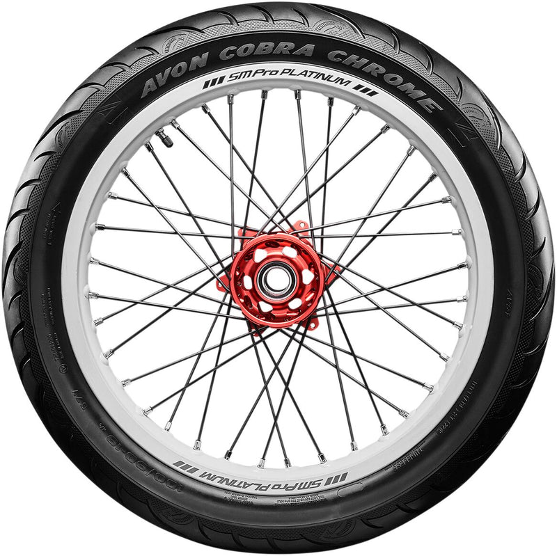 Cobra Chrome AV91 Reinforced Tyre : 130/70-18| 130/70B18