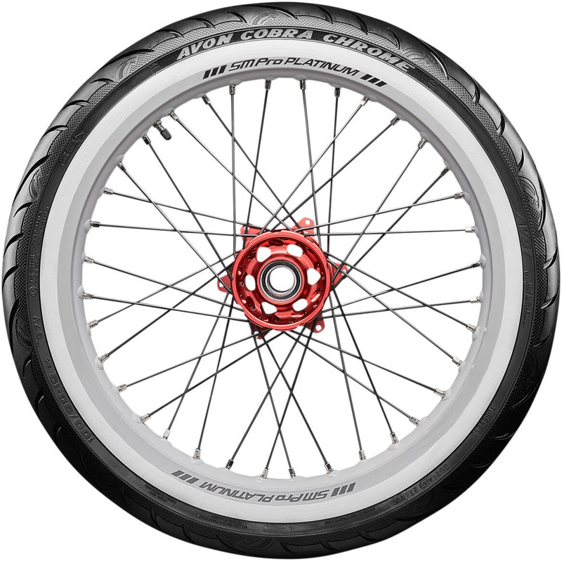Cobra Chrome AV91 Tyre : 100/90-19