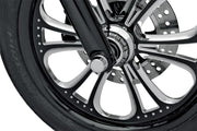 Drag Specialties Axle Caps Fits Harley-Davidson Dyna, Touring Models 2000-2007