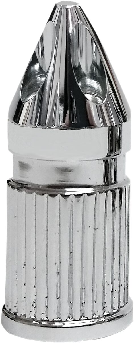 Avon Grips Spike Valve Stem Cap - Billet Aluminum, Each - Chrome