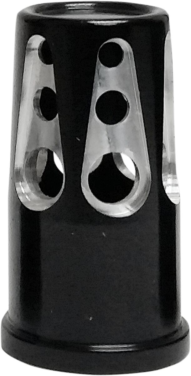 Avon Grips Gatlin Valve Stem Cap - Billet Aluminum, Each - Anodized / Black