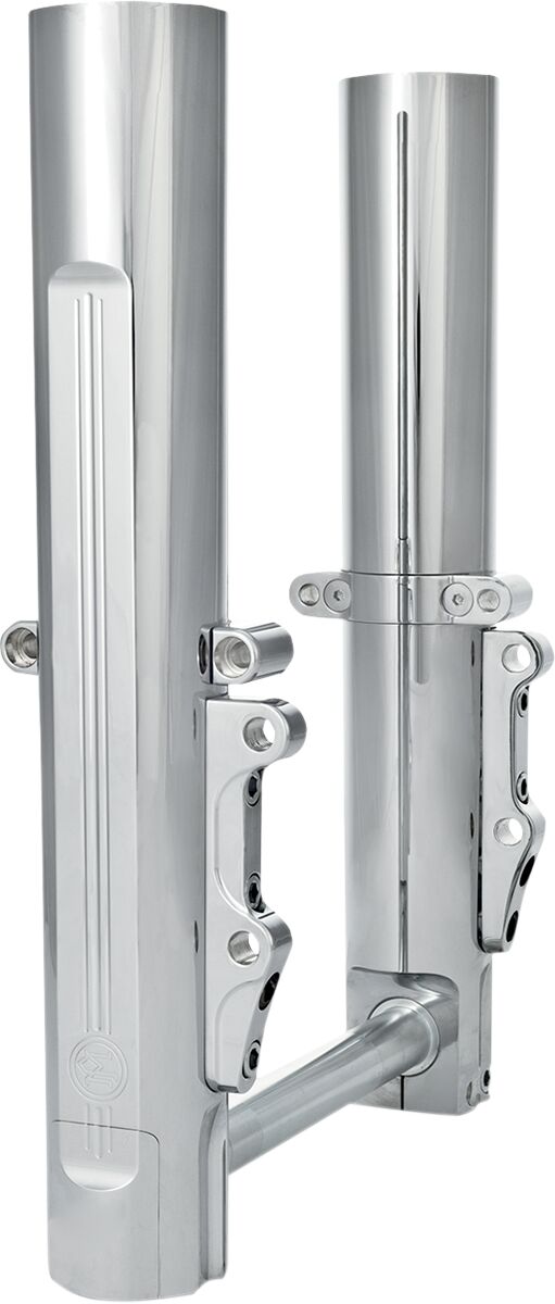 Performance Machine Fork Leg Kit - Billet Aluminum - Chrome for Harley-Davidson Touring & Trike 2003-2013