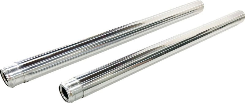 Drag Specialties Fork Tubes - Pair, 571,50 mm (22,50") - Chrome for Harley-Davidson Touring & Trike 2009-2012