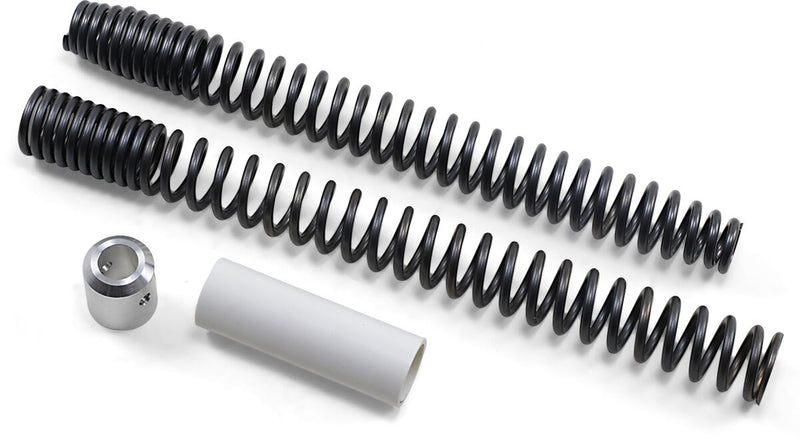 Progressive Suspension Fork Springs - Standard, Pair - Black for Harley-Davidson Dyna 2016-2017