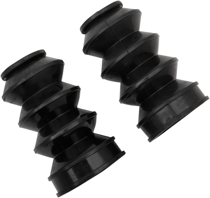 Drag Specialties Fork Boots - Pair, Rubber - Black for Harley-Davidson Sportster, Dyna & FXR 1982-2022