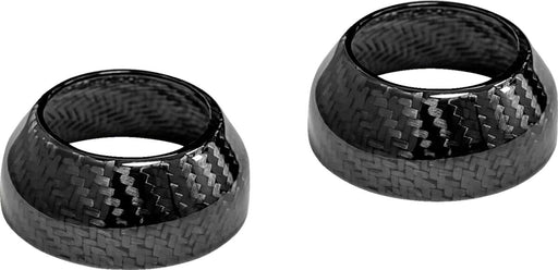 Saddlemen Fork Cover for 1986-2022 Harley-Davidson Black Gloss Carbon Fibre Pair