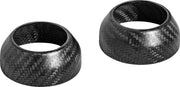 Saddlemen Fork Cover for 1986-2022 Harley-Davidson Black Matte Carbon Fibre Pair #CF-8-0006M