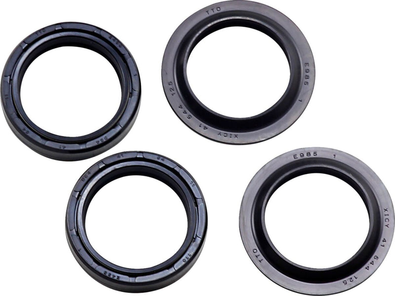 Drag Specialties Fork Seal/dust Wiper Kit - FORK SEAL KIT for Harley-Davidson Touring, Softail, Dyna & Trike 1995-2017
