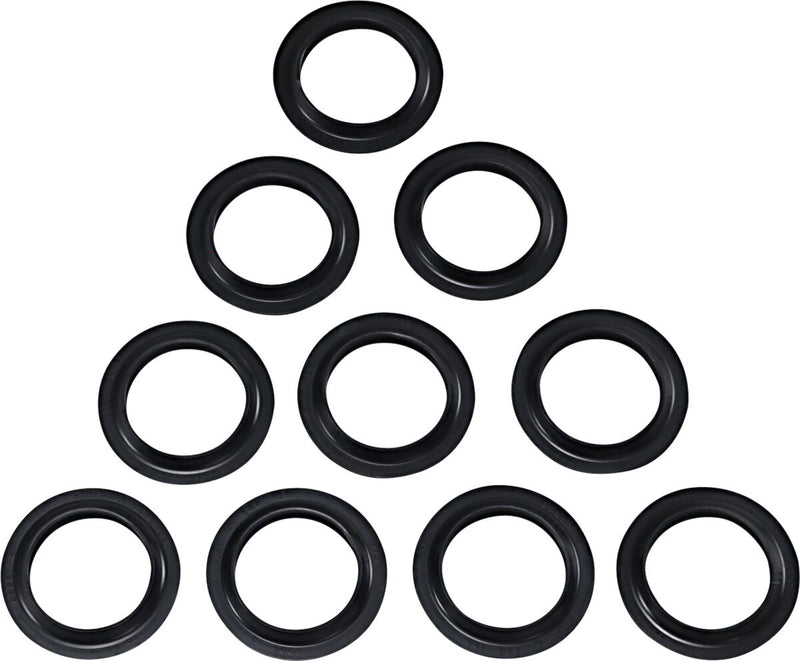 Drag Specialties Fork Seals/Dust Seals 10-Pack Fits Harley-Davidson Dyna, Softail, Touring Models 1985-2017