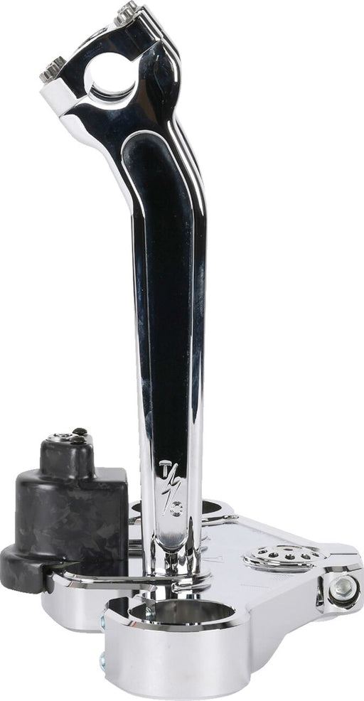 Thrashin Supply Co. Top Tree for 2024-2025 Harley-Davidson FLTRX 1923 ABS Triple Tree Chrome 6061-T6 Aluminium Each