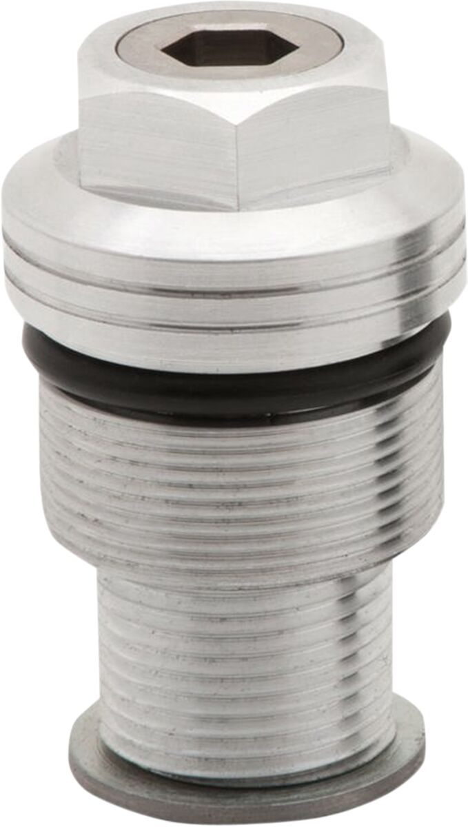 Burly Brand Fork Preload Adjusters - Aluminum, Pair - Machined for Harley-Davidson Sportster, Dyna & FXR 1987-2019