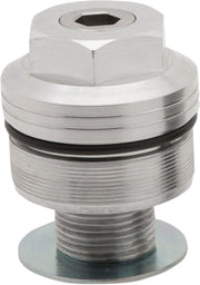Burly Brand Fork Preload Adjusters, Clear Anodised For 2002-2017 Harley-Davidson With Fork Tubes (Excluding Air Assist, Cartridge Forks, V-Rod) Models