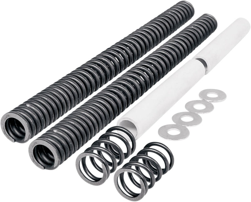 LA Choppers Front Fork Lowering Kit - 41MM Front Lowering KIT for HD - Black for Harley-Davidson Touring, Softail, Dyna & Trike 1980-2017