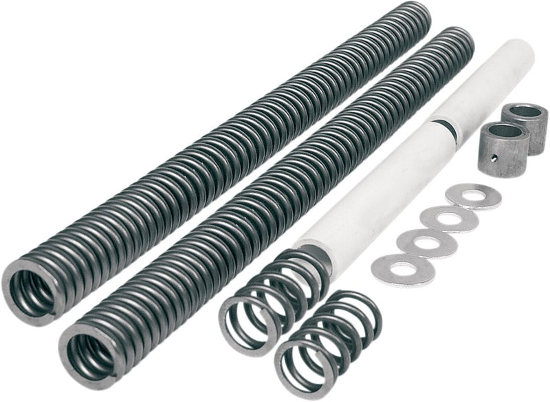 LA Choppers Front Fork Lowering Kit - 39MM Front Lowering KIT for HD - Black for Harley-Davidson Sportster, Dyna & FXR 1987-2015