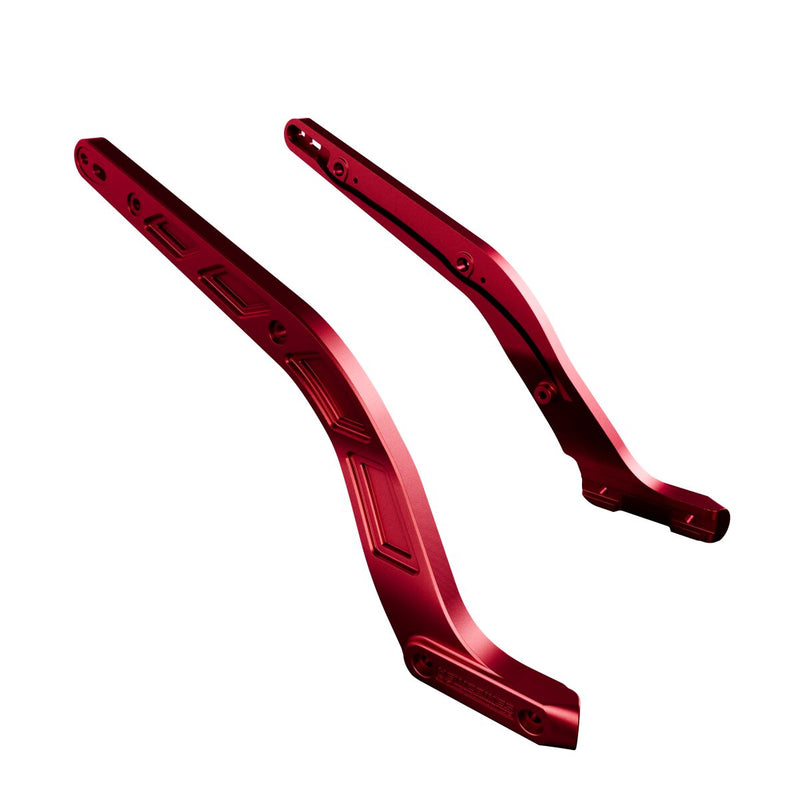 Heinz Bikes Performance Fender Struts for 2018-2025 Harley-Davidson Red 6061 Billet Aluminium Pair #HB-PFS-R