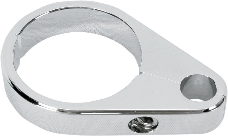 Drag Specialties Die-cast Cable Clamp - Single Cable, Clutch, Each - Chrome