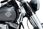 Kuryakyn Neck Covers In Chrome For Harley-Davidson 2007-2017 FL Softail Motorcycles #KUR7833