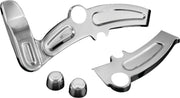 Kuryakyn Boomerang Frame Covers In Chrome For Harley-Davidson 2008-2017 Softail Motorcycles