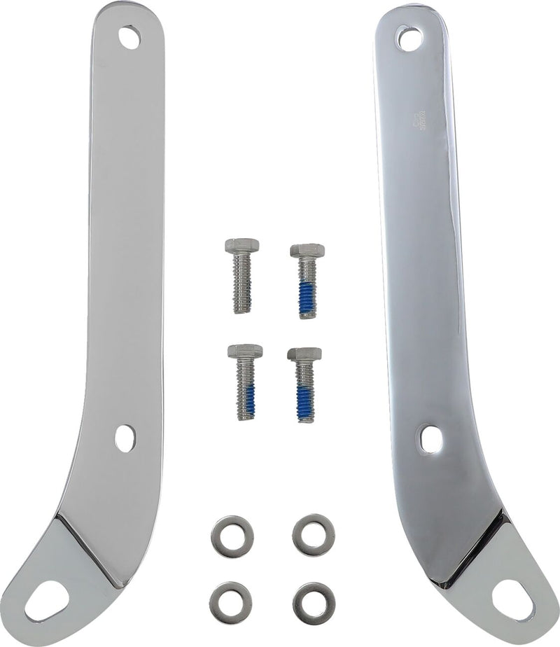 Ciro Tie-down Brackets - Pair, Steel - Chrome for Harley-Davidson Touring 2015-2024