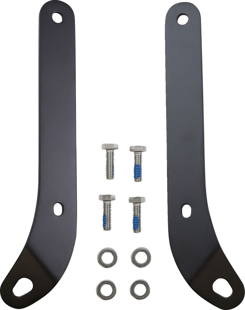 Ciro Tie-down Brackets - Pair, Steel - Black for Harley-Davidson Touring 2015-2024