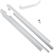 Kuryakyn Downtube Covers For Harley-Davidson 2007-2017 Softail Motorcycles In Chrome