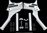 Kuryakyn Deluxe Neck Covers In Chrome For Harley-Davidson 1995-2007 Touring Motorcycles