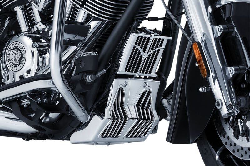 Kuryakyn Chin Fairing In Chrome For Indian 2014-2022 Motorcycles #KUR5664