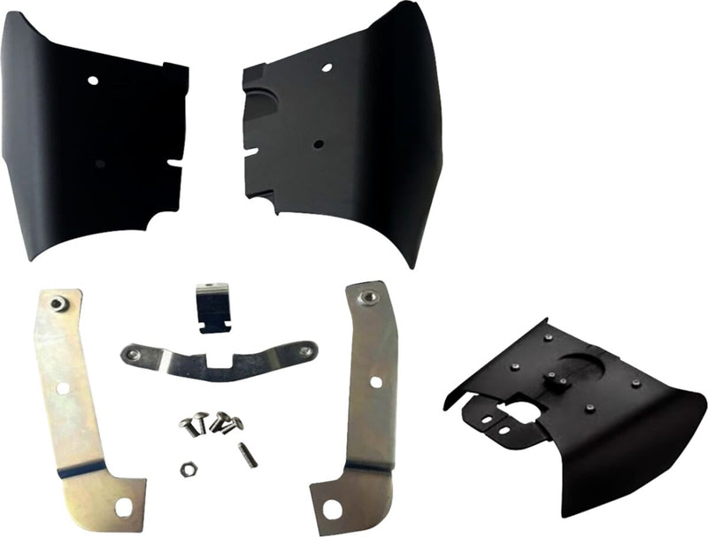 Drag Specialties Frame Mounted Heat Deflectors Fits Harley-Davidson Softail Models 2008-2017