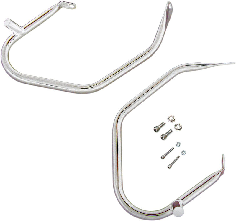 Drag Specialties Low-Profile Saddlebag Guards Fits Harley-Davidson Touring Models 2009-2013