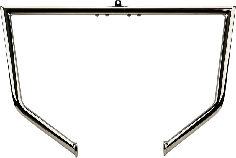 LA Choppers Twin Peaks Engine Guard - Each - Chrome for Harley-Davidson Touring 2009-2023