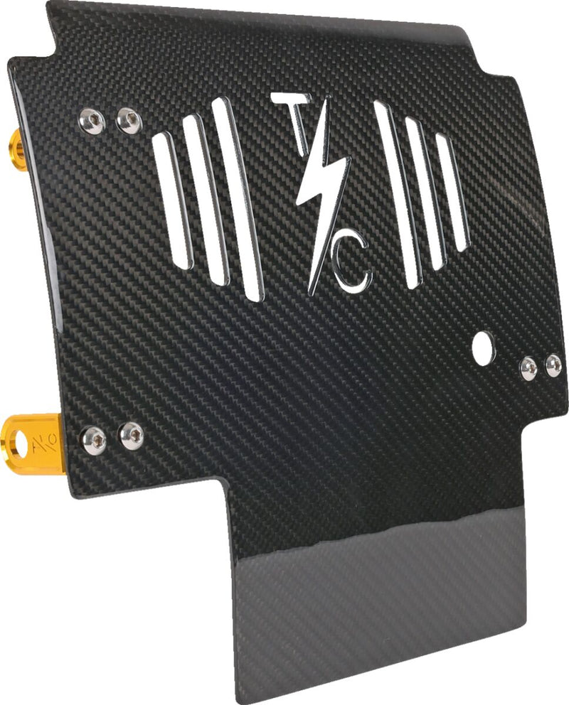 Thrashin Supply Co. Carbon Fibre Skid Plate for 2024-2025 Harley-Davidson Black #TSC-3034-5