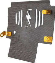 Thrashin Supply Co. Carbon Fibre Skid Plate for 2024-2025 Harley-Davidson Black #TSC-3034-5